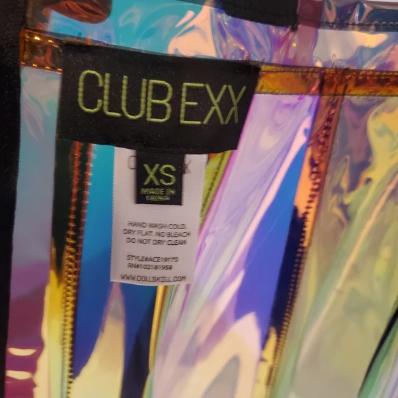 DollsKill Current Mood Alien Beam ME Up hologram overall dress - Picture 5 of 9